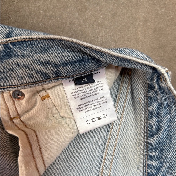 Citizens of Humanity Jolene high rise slim straight jeans womens size 26 - Picture 4 of 12